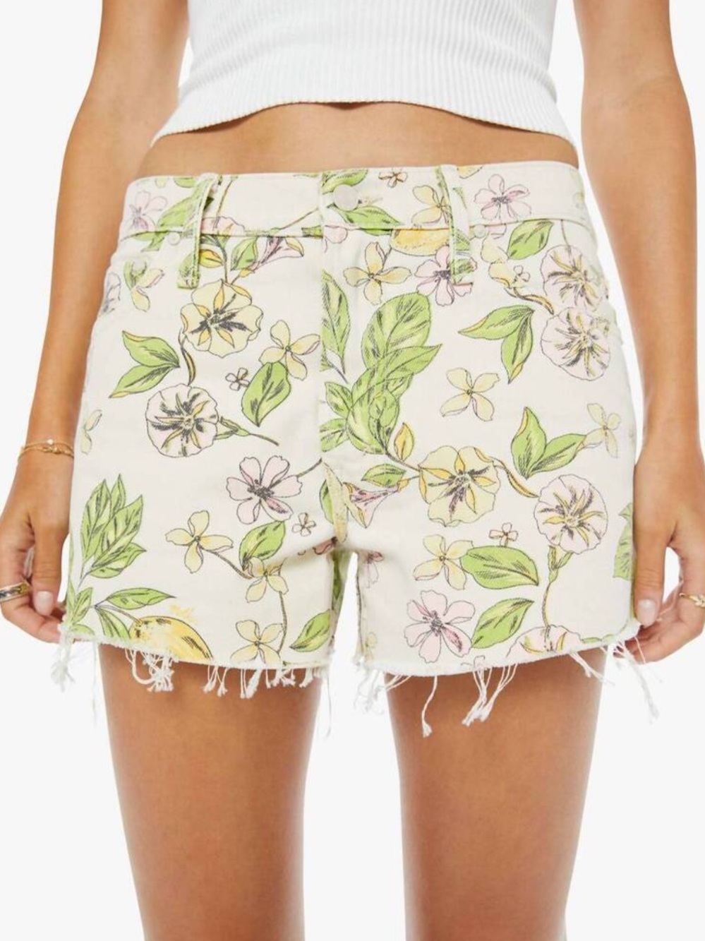 MOTHER dodger fray short